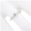 Image 4 : Classic Tiffany & Co. Platinum 0.30 ctw Round Diamond Solitaire Engagement Ring