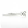Image 6 : Classic Tiffany & Co. Platinum 0.30 ctw Round Diamond Solitaire Engagement Ring