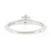 Image 8 : Classic Tiffany & Co. Platinum 0.30 ctw Round Diamond Solitaire Engagement Ring