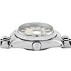 Image 8 : Rolex Ladies Stainless Steel Silver Index Fluted Bezel Date Wristwatch 26MM With