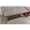 Image 1 : Wood Laminate Table 74" x 31" x 30"H (pick up Aug. 7)