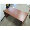 Image 2 : Wooden Desk w/ Cable Holes 59" x 29" x 29"H