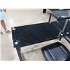 Image 2 : Modular "L" Shaped Black Desk 56" x 52"  w/ 2-Drawer Undercabinet & Rolling Office Chair (pick up Au