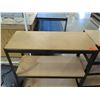 Image 2 : Qty 2 Warehouse Shelves: 2-Tier & 3-Tier 36" x 15" x 36"H