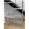 Image 1 : Metal Mesh 4-Tier Shelf