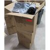Image 1 : Qty 3 Boxes Rubber Dye Sublimation Blank Slippers w/ Boarding, Black, Size Large/XL