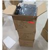 Image 1 : Qty 3 Boxes Rubber Dye Sublimation Blank Slippers w/ Boarding, Black, Size Large/XL