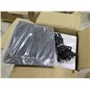 Image 2 : Qty 3 Boxes Rubber Dye Sublimation Blank Slippers w/ Boarding, Black, Size Large/XL