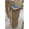 Image 1 : Qty 3 Boxes Rubber Dye Sublimation Blank Slippers w/ Boarding, Black, Size X-Small