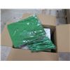 Image 2 : Qty 2 Boxes Rubber Dye Sublimation Blank Slippers, Green, Size Large