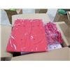 Image 2 : Qty 3 Boxes Rubber Dye Sublimation Blank Slippers, Red, Size Large