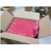 Image 2 : Qty 3 Boxes Rubber Dye Sublimation Blank Slippers, Red, Size X-Large