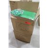 Image 1 : Qty 2 Boxes Rubber Dye Sublimation Blank Slippers, Green, Size Small