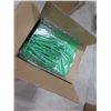 Image 2 : Qty 2 Boxes Rubber Dye Sublimation Blank Slippers, Green, Size X-Small