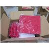 Image 2 : Qty 3 Boxes Rubber Dye Sublimation Blank Slippers, Red, Size X-Small