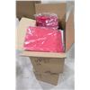 Image 1 : Qty 2 Boxes Rubber Dye Sublimation Blank Slippers, Red, Size X-Small