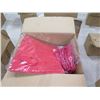 Image 2 : Qty 3 Boxes Rubber Dye Sublimation Blank Slippers, Red, Size Small