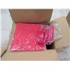 Image 2 : Qty 2 Boxes Rubber Dye Sublimation Blank Slippers, Red, Size Small/Large