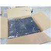 Image 2 : Qty 3 Boxes Rubber Dye Sublimation Blank Slippers, Black, Size Large