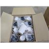 Image 2 : Qty 2 Boxes 14oz White Dye Sublimation Deco Latte Mugs Rhino Coated
