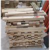 Image 1 : Contents of Pallet: Misc 2x4 Lumber, etc 38"L (pick up Aug. 7)