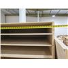 Image 8 : Qty 2 Pressboard Document Storage Shelf Units w/ 7 Compartments 46" x 74"H (total) & Misc Plywood
