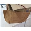 Image 2 : Box (Approx. 40) White & Brown Tote Bags 22"W