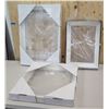 Image 1 : Qty 3 White Frames, Misc Sizes
