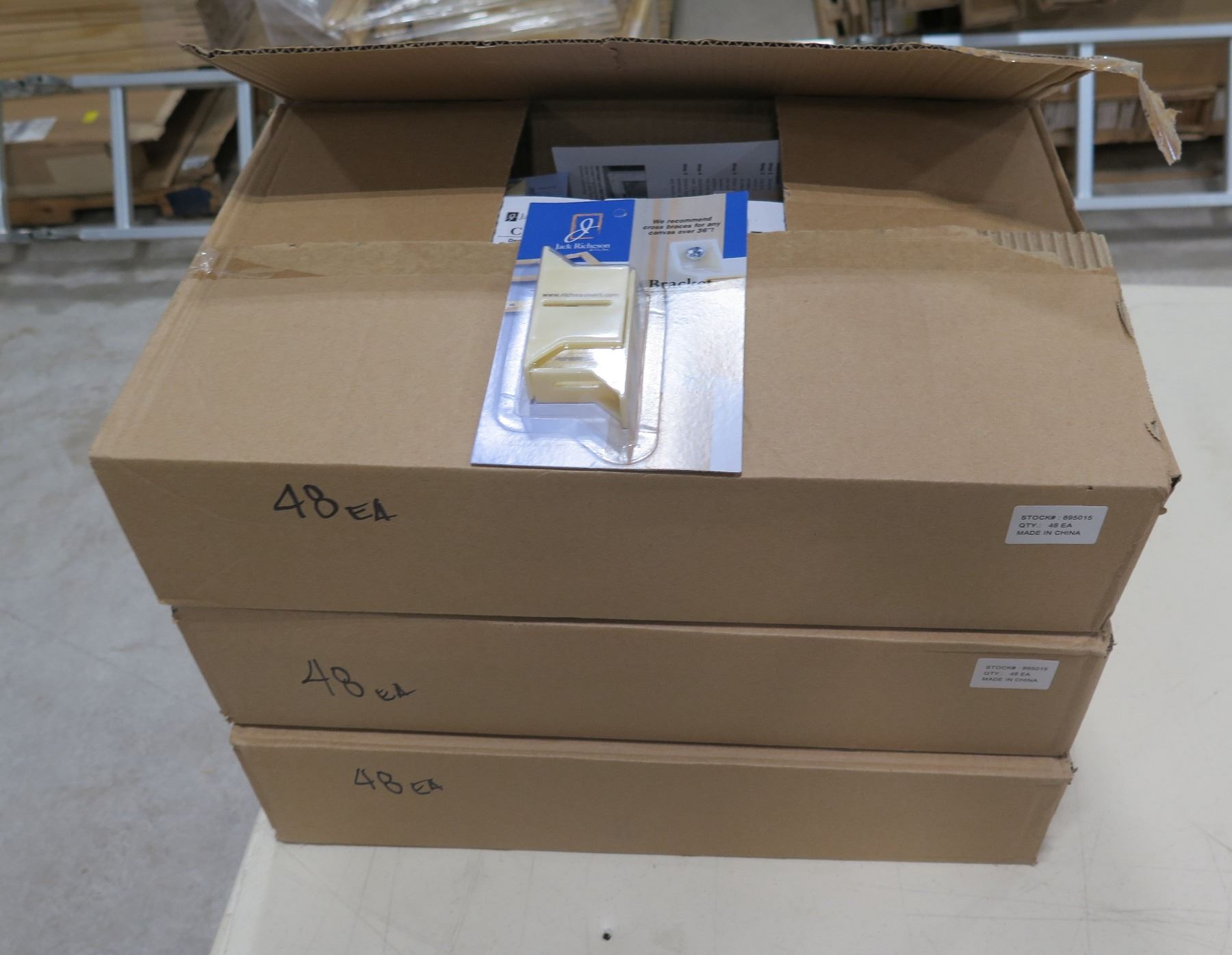Qty 3 Boxes Jack Richeson Cross Brace Brackets