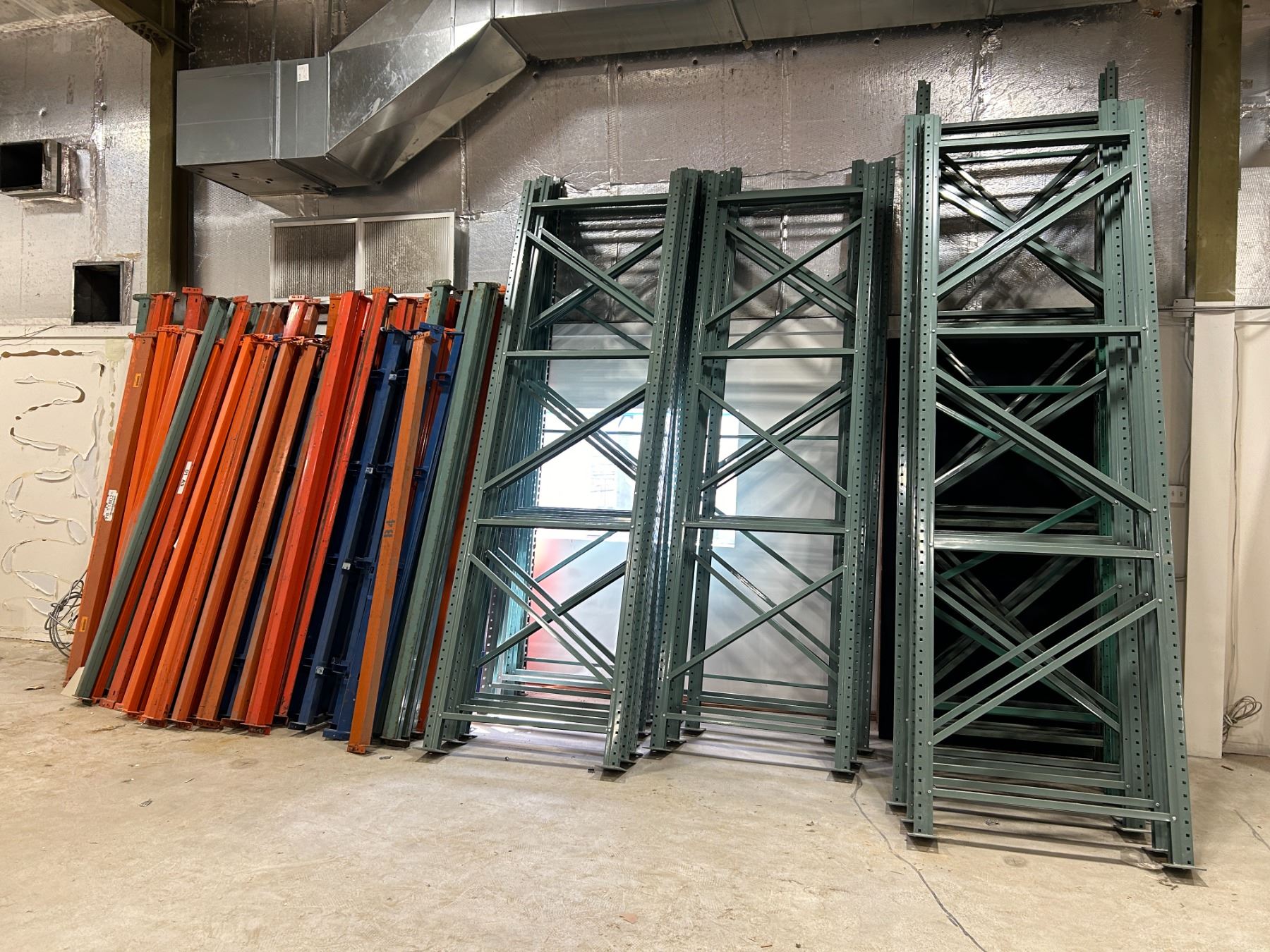 Unpacked Racks Warehouse Pallet Racks (unassembled), Pick up Aug. 7 - Oahu Auctions