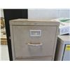 Image 2 : Qty 2 Metal 2-Drawer & 1 4-Drawer Filing Cabinets, Misc Sizes