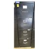 Image 1 : Metal 4-Drawer Filing Cabinet 18" x 52"H