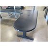 Image 2 : Modular "U" Shaped Black Desk 150" x 72" (pick up Aug. 7)