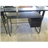 Image 2 : Black Desk w/ Undercabinet 48" x 24" x 29"H