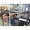 Image 2 : Black Metal Mesh 4-Tier Shelf