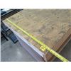 Image 8 : Plywood Work Table w/ Undershelves 96" x 48" x34"H (pick up Aug. 7)
