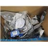 Image 2 : Box Multiple Cables, Crucial DDR3L-1600 Laptop Memory, Seagate Barracuda Hard Drives, etc