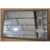 Image 1 : Box of 2 Framed Wall Mirrors 24" x 42"