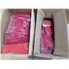 Image 2 : Qty 5 Boxes Rubber Dye Sublimation Blank Slippers, Red & Green w/ Straps