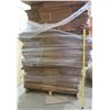 Image 1 : Pallet Unused Corrugated Boxes 2 Sizes: 16" x 10" x 26"H and 16" x 10" x 24"H (pick up Aug. 7)