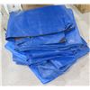 Image 1 : Multiple Blue Tarps