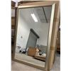 Image 1 : Qty 3 Framed Mirrors 40" x 25"