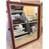 Image 2 : Qty 2 Wood-Framed Mirrors Approx. 36" x 45"H