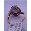 Image 4 : 14k yellow gold ring with a large mystic topaz centre stone; weighs 3.84 grams