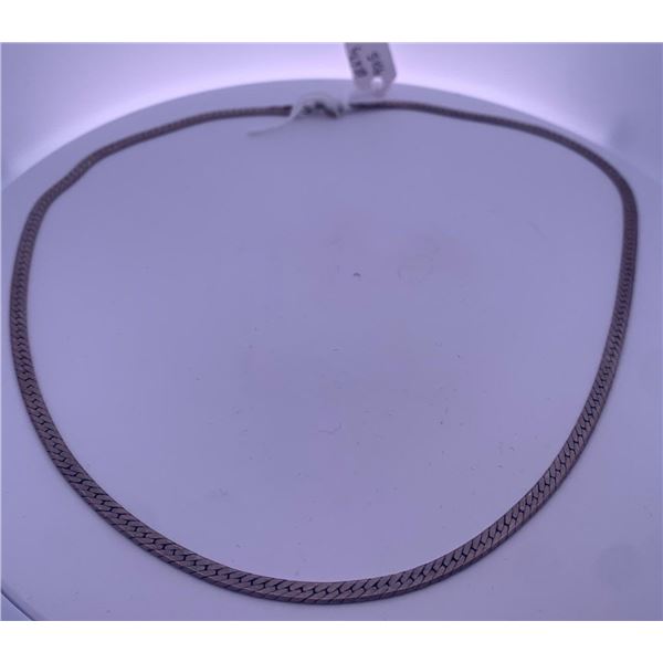 925 chain; weighs 12.67 grams