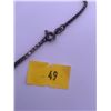 Image 2 : Silver (925) box chain; weighs 8.47 grams