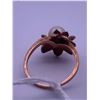 Image 3 : 10k yellow gold flower ring with white pearl; weighs 3.31 grams