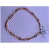 Image 1 : 10k yellow gold bracelet with multi colored stones; weighs 4.49 grams