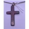 Image 2 : Silver (925) chain and a cross pendant; total weight is 6.53 grams