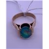 Image 1 : 9k gold ring with a synthetic stone; weighs 4.06 grams
